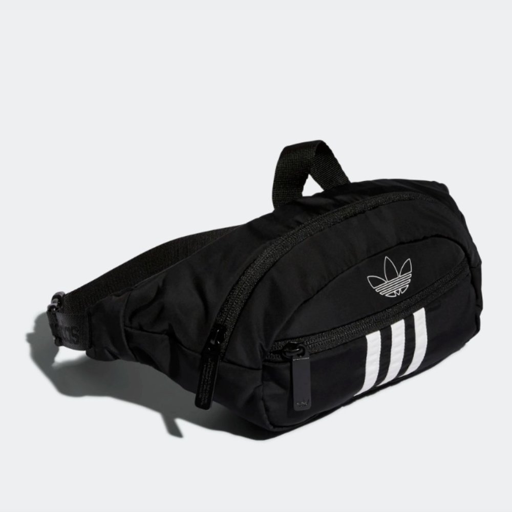 Adidas National 3-Stripe Waist Pack Fanny Pack - Picture 2 of 4
